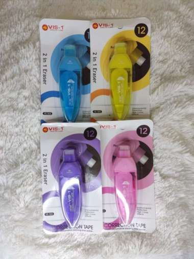 Correction Tape & Eraser VIS-1 (2in1) - VS-502