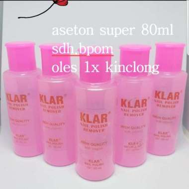 Aseton Kuku/Aseton Klar 707/Pembersih Kuku
