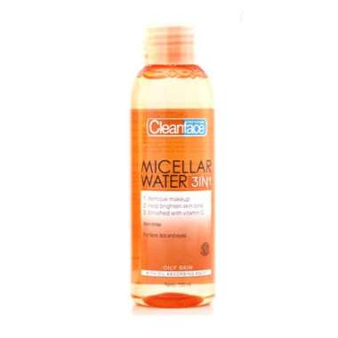 PURBASARI Clean Face Micellar Water 3in1 100ml / Make Up Remover OILY SKIN