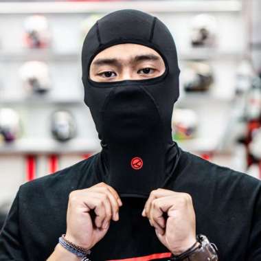 YORC Balaclava Dryfit - Masker Ninja Balaclava ML HITAM