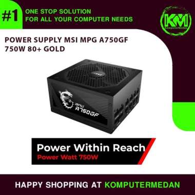 MSI MPG A750GF Power Supply