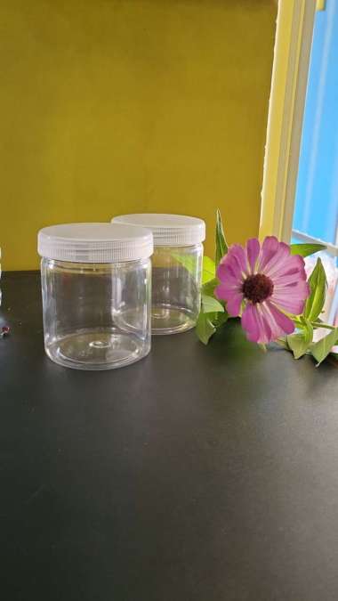 Toples Plastik 500 ml/Toples Tabung /Toples Plastik Tabung Silinder