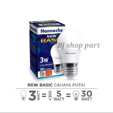 Hannochs Lampu LED New Basic 3 Watt / Led Hannochs 3 Watt