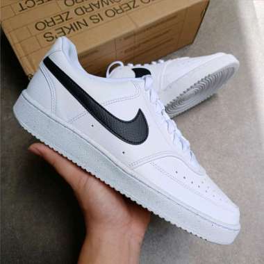 Nike Court Vision Low Next Nature White Black