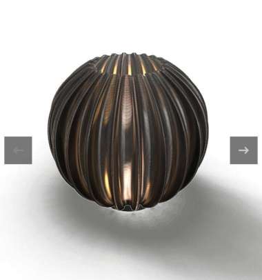 Lampu Philips 3D Printing Quartz Round Grey