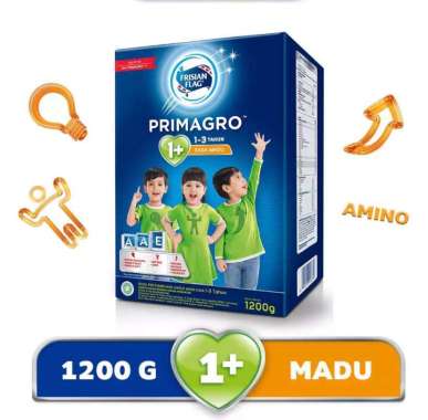 Frisian Flag PRIMAGRO 1+ Madu / Vanila 1200 gr FRISIAN FLAG PRIMAGRO 1+ Madu 1200gr