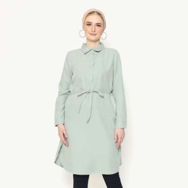 Rodeo - Tunik Wanita - Frida Long Tunik - Green XL