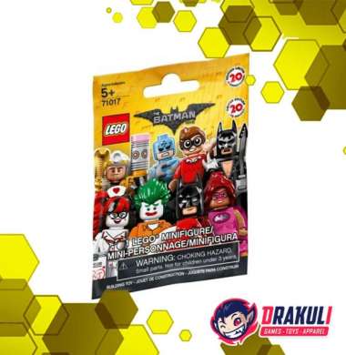 Toys LEGO Minifigs The LEGO Batman Movie Series Polybag 71017