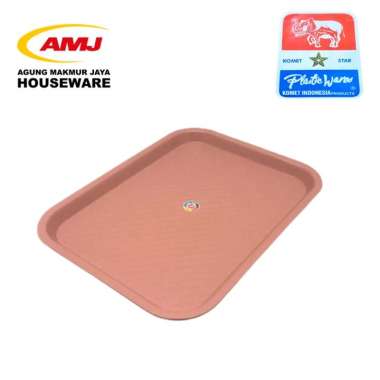 BAKI PLASTIK / NAMPAN LEGENDA NO.2 COKLAT KOMET STAR