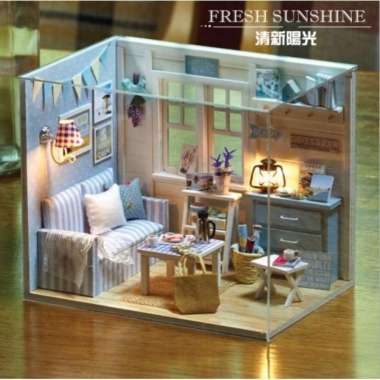 Cute Room - Sunshine Series - Dollhouse 3D DIY House 3016