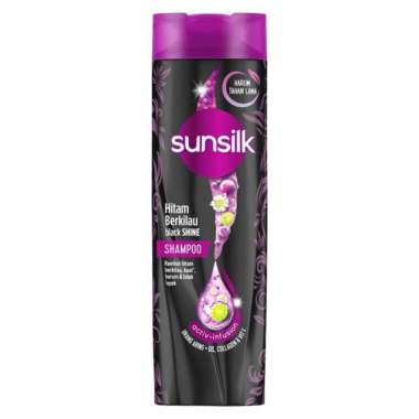 Promo Harga Sunsilk Shampoo Black Shine 340 ml - Blibli