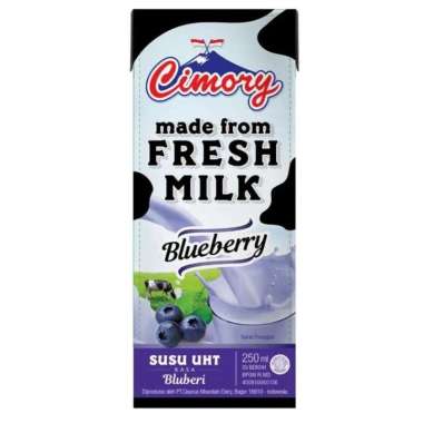 CIMORY SUSU UHT 250ml COKLAT CHOCO MALT STRAWBERRY CASHEW COKELAT BANANA ALMOND BLUEBERRY MARIE HAZE