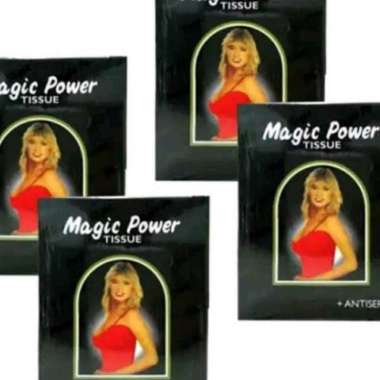 tisu magic power black Multivariasi