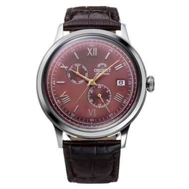 Orient RA-AK0705R10B Bambino Jam Tangan Pria Leather Strap