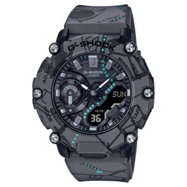 CASIO ORIGINAL - CASIO G-SHOCK GA-2200SBY-8ADR - JAM TANGAN PRIA JAM PRIA LA - RESIN G SHOCK GSHOCK 