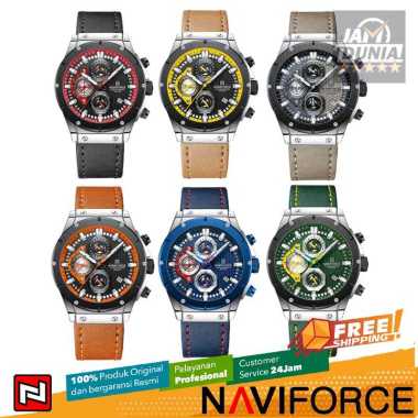 JAM TANGAN NAVIFORCE 8027 M2 JAM NAVIFORCE ORIGINAL 8027 LA - Kulit JAM TANGAN NAVYFORCE 8027 JAM TA