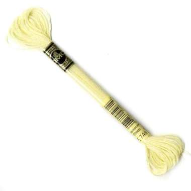 Benang DMC Light Effects Art 317 - E746 - Cream Pearlescents Metallic