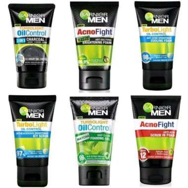 Garnier Men Facial Wash 100ml Wasabi