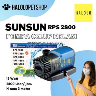 Pompa Kolam Ikan Celup- RPS 2800-Merk SUNSUN Submersible Pump