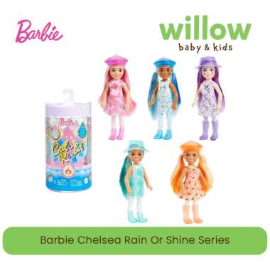 Boneka Karakter - Barbie Chelsea Rain Or Shine Series