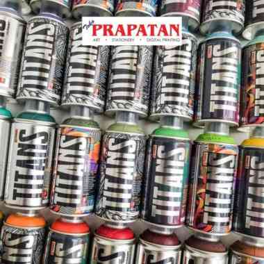 Titans Acrylic Spray Paint 300ml Pilox Titans Yellow