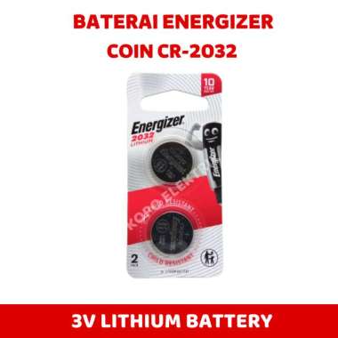 Batre CR2032 Energizer Baterai Kancing CR 2032 Battery Lithium Ori