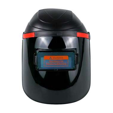 Helm Las Aman Dari Percikan Bunga Api Hitam