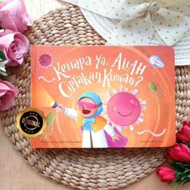 Buku Anak Boardbook Kenapa Ya Allah Ciptakan Kuman?