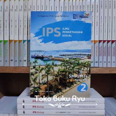 Buku IPS Kelas 2 SMP Kurikulum Merdeka Erlangga