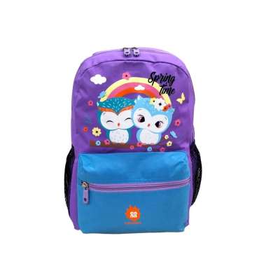 TAS CANNON 71936 SPRING TIME RANSEL SEKOLAH ANAK TK PEREMPUAN Purple