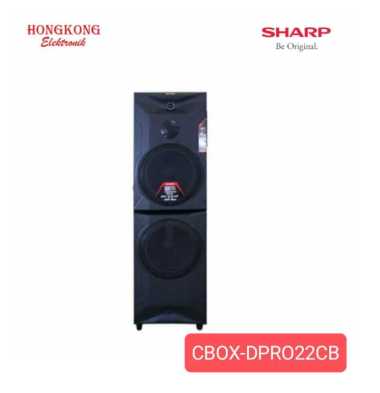 SHARP ACTIVE SPEAKER CBOX-DPRO22CB