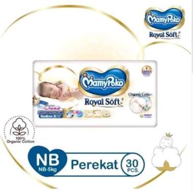 Mamypoko royal soft perekat NB30 / S28 NB30