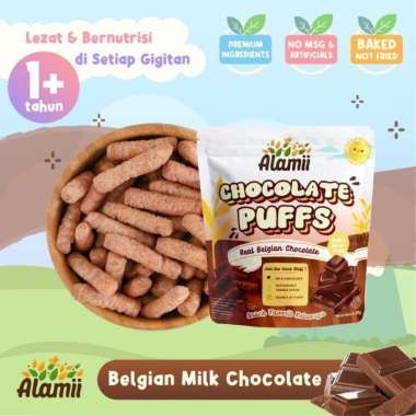 Alamii Puffs Snack / Camilan Puffs Snack Bayi Dan Anak Chocolatte