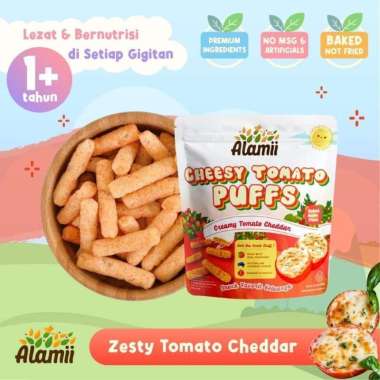 Alamii Puffs Snack / Camilan Puffs Snack Bayi Dan Anak Cheesy Tomato