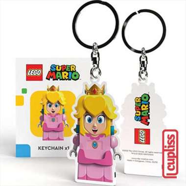 LEGO Keychain 102834 Princess Peach Figure Key Chain Super Mario -