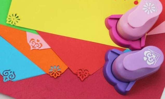 12 style diy corner paper cutter Multicolor