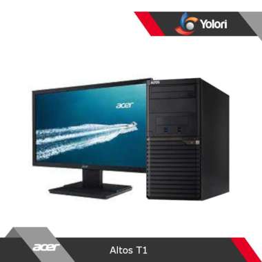 Acer Altos T1 - Intel Xeon E2234 (T1/0002) E2234 16GB 1TB +256GB Monitor 21.5 inch