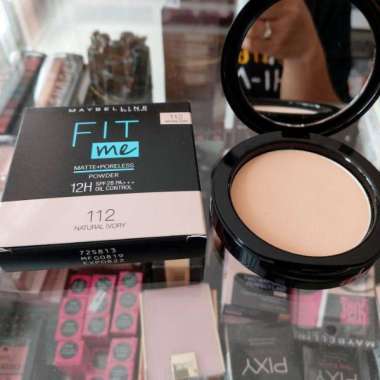 Bedak maybelline (matte+poreless powder) Compact Maybeline Nomor 112
