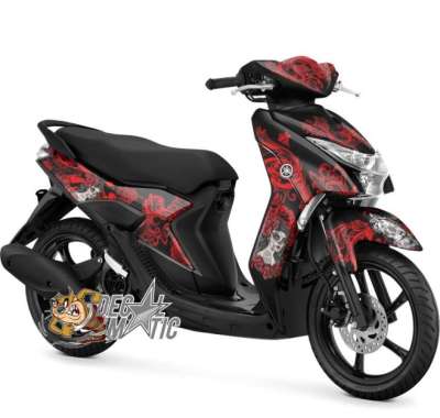 Stiker Full body Decal Motor Yamaha Mio Gear Lady Rose