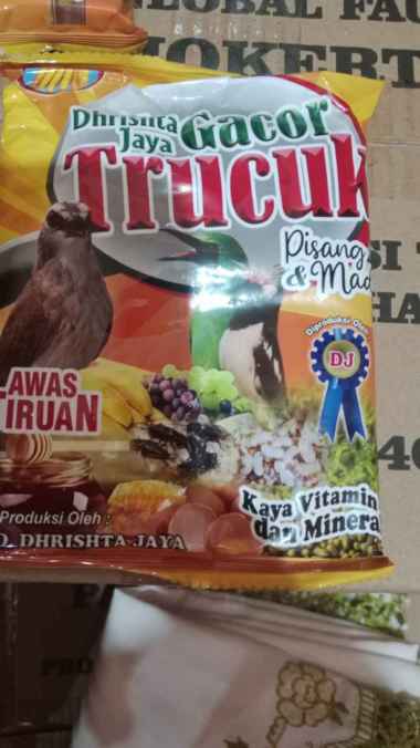 VOER TRUCUK GACOR DENGAN VARIAN PISANG DAN MADU SANGAT COCOK UNTUK BURUNG TRUCUK