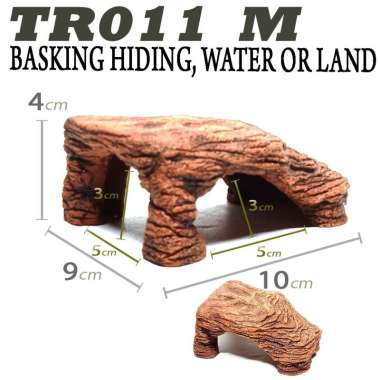 BASKING MEDIUM TEMPAT JEMUR SANTAI BERLINDUNG KURA KURA RES BRAZIL AMBON RAZOR TORTOISE TORTO SULCAT