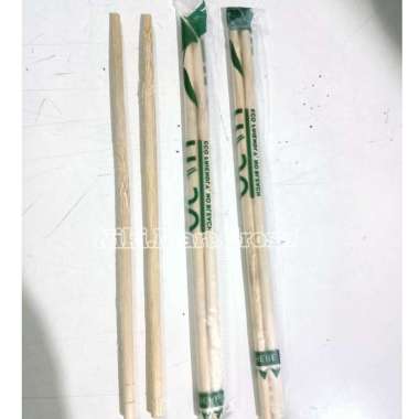 (50 Pasang) Sumpit Bambu Steril / Sumpit Bambu Bungkus