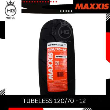 BAN MAXXIS VICTRA VESPA MATIC SPRINT 120 130 / 70 RING 12 TUBELESS 130/70-12