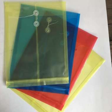 map plastik tali F4 document bagfile organizer