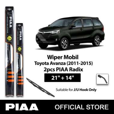 Wiper Mobil TOYOTA - PIAA Radix Silicone Avanza2011-2015