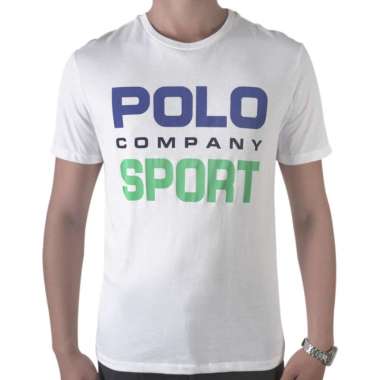 POLO - 7553.25 Mens T-shirt Polo Company Sport - White White XXL