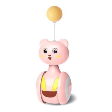 Cat Toy Tumbler / Sleding Tumbler & Bulu - Mainan Kucing Aktif Kejar-Kejaran / Menangkap Bola KUCING