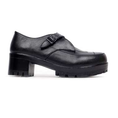 MIVASO ELIRA Jenner Black - Sepatu Pantofel Boots Wanita 41 Black