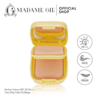 Madame Gie Perfect Velvet SPF 30 Two Way Cake 02 beige
