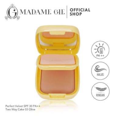 Madame Gie Perfect Velvet SPF 30 Two Way Cake 03 olive